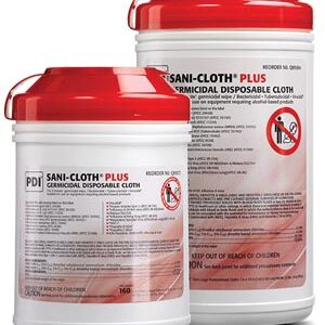 PDI Sani-Cloth Plus x-large 7.5" x 15" 65/canister