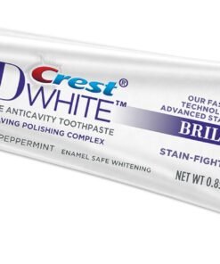 P&G DISTRIBUTING CREST TOOTHPASTE - Crest 3D White Brilliance Toothpaste - Vibrant Peppermint - .85oz Tube