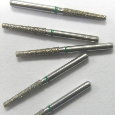 Pac-Dent Dimond burs - 701.11C - Long Taper Flat End - Coarse, 25/pk