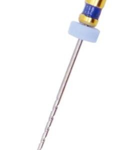 Pacdent PacEndo GPR Stainless Steel Gutta Percha Removers, 02 Taper, Tip Size 25, 21mm Length , 6/Pack 