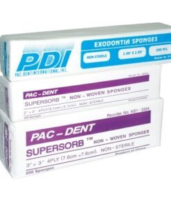 PacDent Sponges- NW-4040 4“ X 4”, 2,000 per case