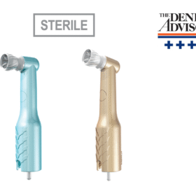 PacDent Mini ™ Ergo Sterile Disposable Contra Prophy Angle - Contra angle, gray soft cup, turquois, 144/pack   