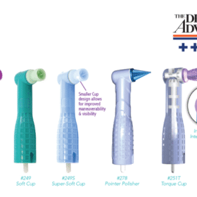 PacDent ProAngle® Plus Disposable Prophy Angle 278-100 Pointed polisher, 100/box
