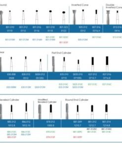 Pacdent Diamond Burs, 25/pk