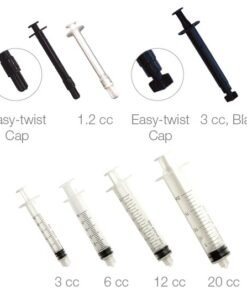 100x 12cc non-sterile Luer-Lock Syringe, Irrigation,Root Canal