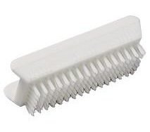 Palmero Hand Scrub Brush, 3 ½”L x 1 ½”W, ½” bristle length, white