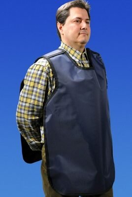 Palmero Healthcare Cling Shield Pano-Adult Dual Apron - Grey