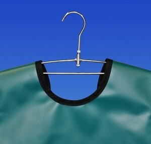 Palmero Healthcare Deluxe Coat Panoramic Apron Hanger- 21"x 9.25"