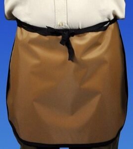 Cling Shield® Adult Lap Apron - Black