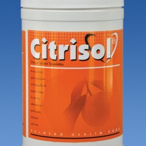 Citrisol Orange Solvent Towelettes- 9.5"x 12", 70/canister