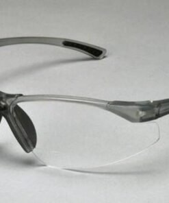 ProVision® Tech Specs™ Bifocal, Grey Frame. Clear Lens 1.0 Diopter