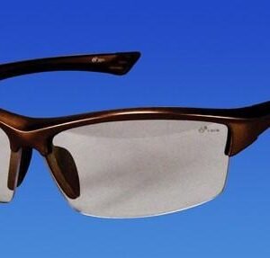 Sportin Bifocal, Bronze Frame, Clear Lens 1.0 Diopter