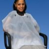 Palmero Healthcare Plastic Waist Length Patient Throw - Blue
