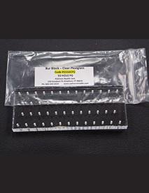 thumbnail image 2 of Palmero 1516E-FG 100 Hole Dental Bur Block – Clear Plexiglass, FG Friction Grip 2 of 6