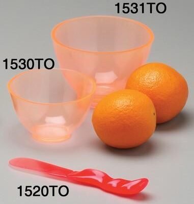 Candeez Scented Flexible Mixing Sets: Tangerine/Orange