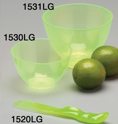 Candeez Lime/Green Scented Flexible Mixing Bowls - Medium