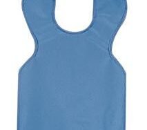 Palmero Healthcare Cling Shield® Adult Apron, No Collar - Light Grey