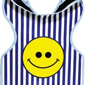 Cling Shield® Petite/Child Protectall Apron with Neck Collar - Light Grey