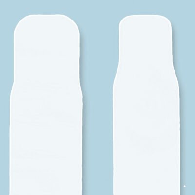 Plasdent Digital Sensor Sleeves- No Paper Backing 9 1/2"L- For Cygnus Ray Size 1 (500pcs/box)  