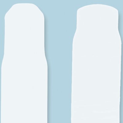 Plasdent Digital Sensor Sleeves- No Paper Backing 9 1/2"L- For Suni Size 2 (500pcs/box)  