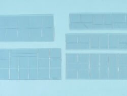 Plasdent VINYL FILM MOUNTS-1C (100pcs/box)