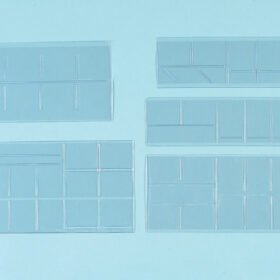 Plasdent VINYL FILM MOUNTS-1C (100pcs/box)