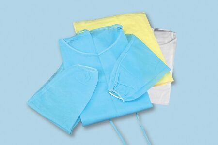 Plasdent STANDARD BARRIER GOWN/One Size Fits All (10pcs/bag) - WHITE
