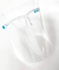 Plasdent Perio Support Disposable Face Visors, 1 White Frame + 12 Replaceable Visors