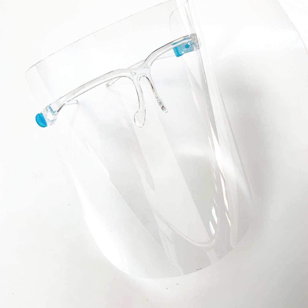 Plasdent Perio Support Disposable Face Visors, 1 White Frame + 12 Replaceable Visors