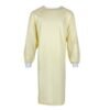 Plasdent Poly supreme REUSABLE Isolation Gowns, Ties at Neck and Waist - One Size Fits Most , Yellow 1 / Bag 