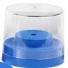 Plasdent Round 2 Tier Bur Block, Blue, Tall Lid