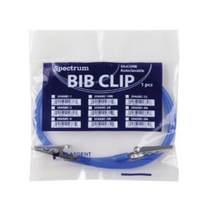 Plasdent SILICONE SPECTURM BIB CLIPS - WHITE