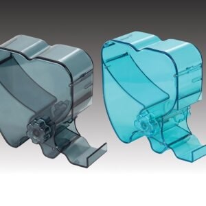 Plasdent EURO COTTON ROLL DISPENSER - TRANSPARENT BLUE