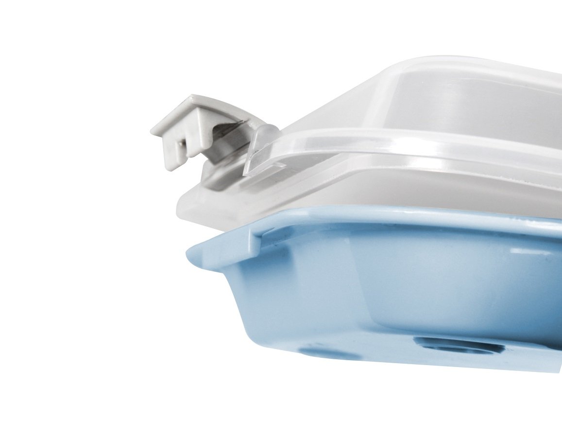 Plasdent SIZE B TRAY LIDS, Clear- Dimension: 13½" x 9⅝" x ⅞"