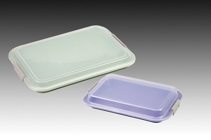 Plasdent FLAT TRAY SIZE B (Ritter) - Dimension: 13½" x 9⅝" x ⅞" - WHITE