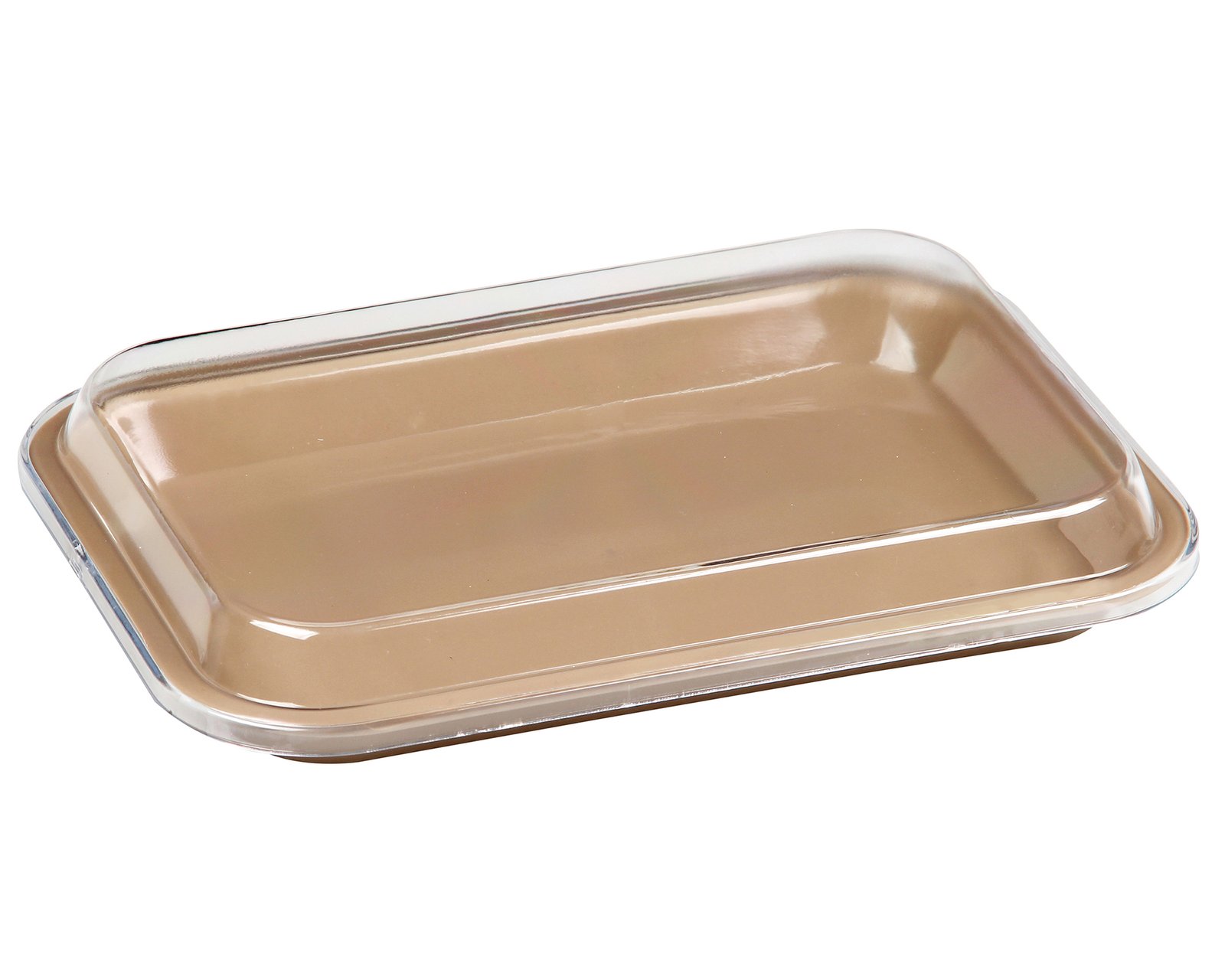 Plasdent FLAT TRAY SIZE F (Mini) - Dimensions: 9⅝" x 6⅝" x ⅞" - WHITE