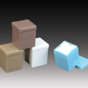 Plasdent 2"x 2" SPONGE DISPENSER - WHITE