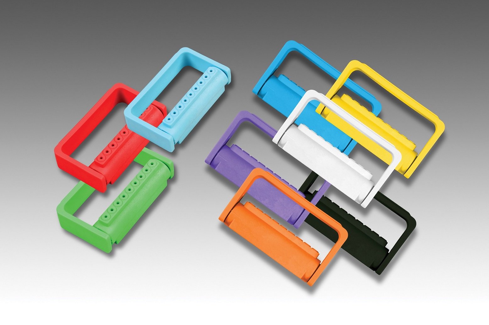 Plasdent FG BUR CADDY, capacity: 9 FG Burs, Autoclavable to 250° - WHITE