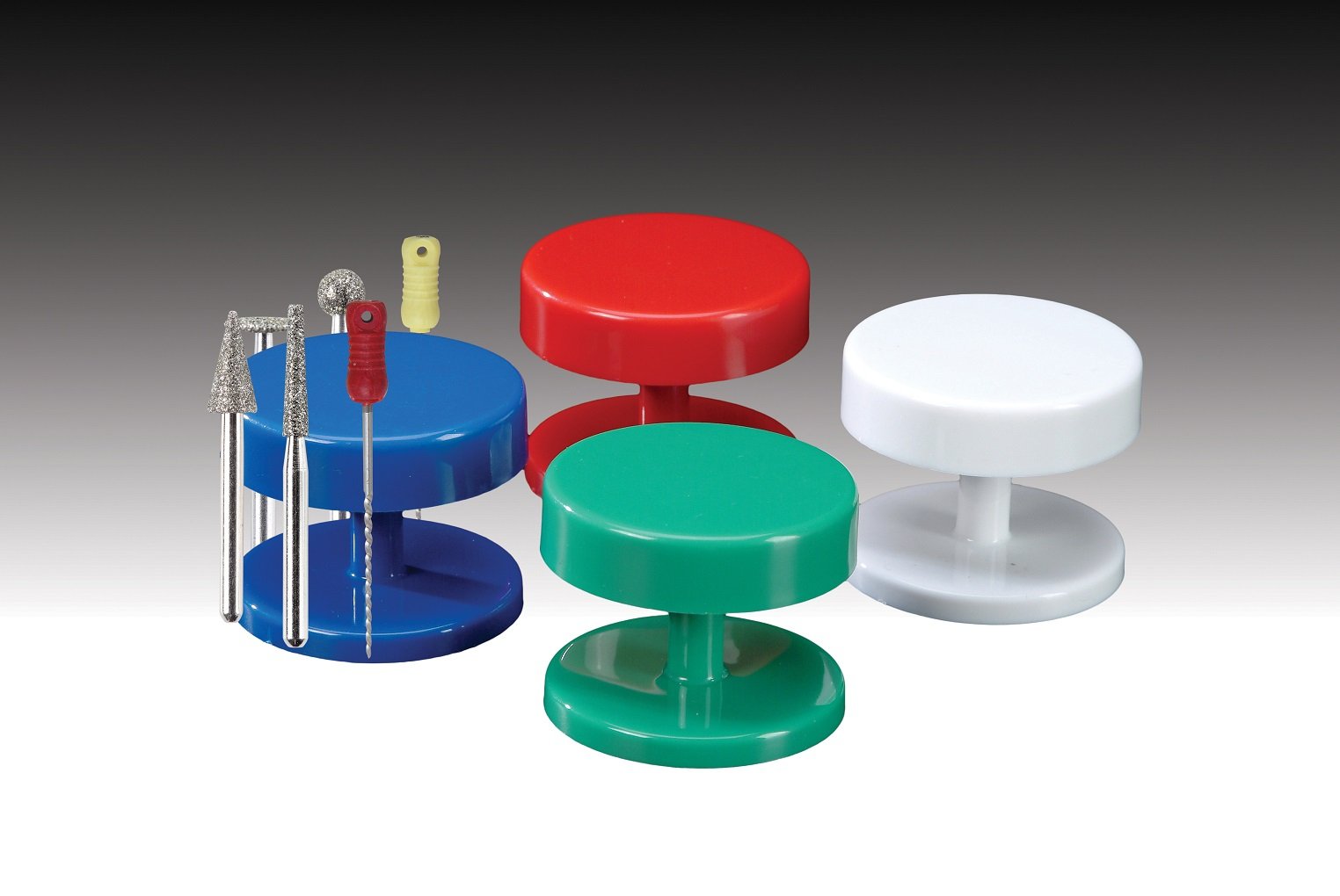 Plasdent MAGNETIC BUR STAND - WHITE