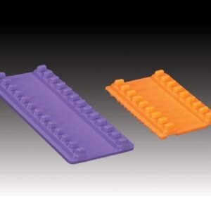 Plasdent LARGE SILICONE INSTRUMENT MAT, (Capacity: 12, Dimension: 7½" x 4") - WHITE 