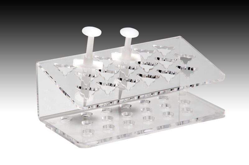 Plasdent CROSS HOLE COMPOSITE MATERIAL ORGANIZER (LARGE)