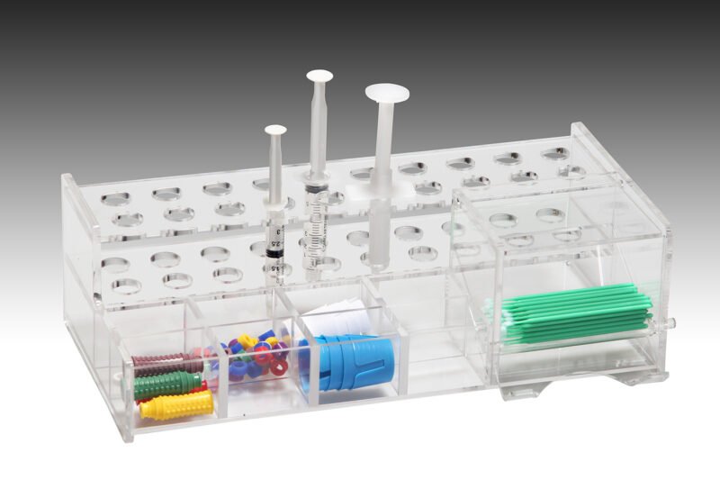 Plasdent MULTIPURPOSE COMPOSITE SYRINGE ORGANIZER (SINGLE DISPENSER)