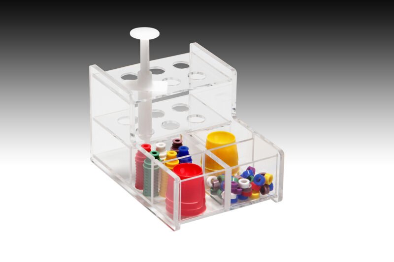 Plasdent PREMIUM COMPOSITE SYRINGE ORGANIZER (MINI) Holds 6