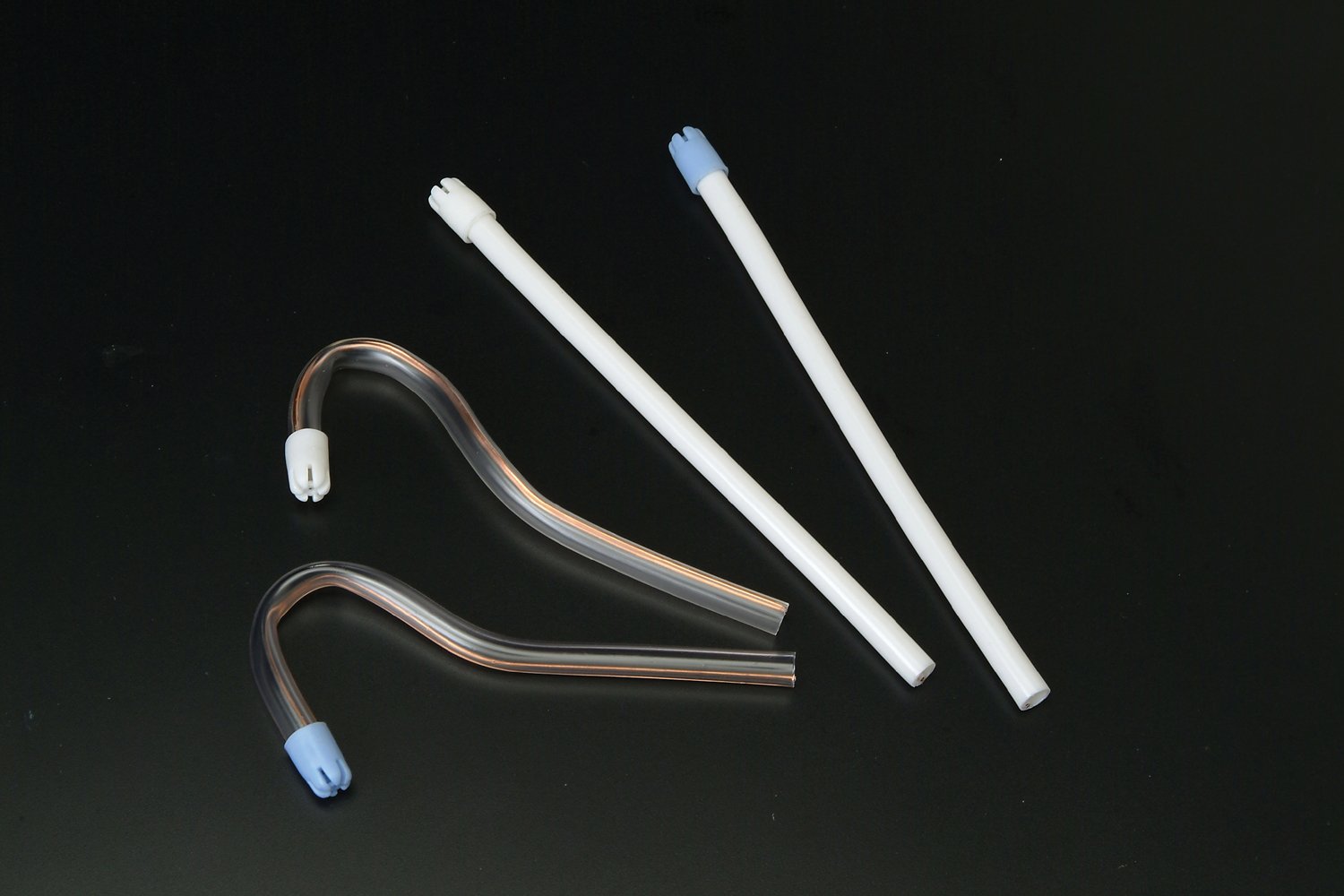 Plasdent FLEXJET™ SALIVA EJECTORS SOFT, Clear with White Tip (100pcs/bag, 10bag/box, 4box/case)     