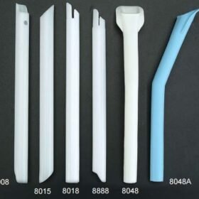 Plasdent TRK-O-VAC™ ORAL EVACUATOR  Retraction & Tongue Guard in One, White (100pcs/bag)   