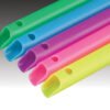 Plasdent HI-VAC™ MULTI COLORS ORAL EVACUATOR, Assorted 5 Neon Colors - 100 pieces per bag