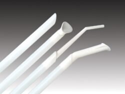 Plasdent ORAJET™ ORAL EVACUATOR Non-Vented Tip, White, Bendable (100pcs/bag, 20bags/case)