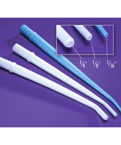 Plasdent ORALSURGE™ SURGICAL ASPIRATOR TIP, White, ⅛"Oriffice (25pcs/bag)