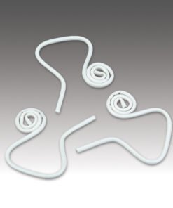 Plasdent FLEXFORM™SALIVA EJECTORS, White with 10 Adapters per bag (100pcs/bag, 10bag/box, 4box/case)