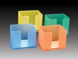 Plasdent BIB HOLDER/Long Side Loading - BLUE